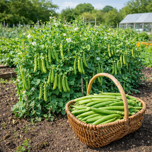 Dwarf garden pea - garden, seeds