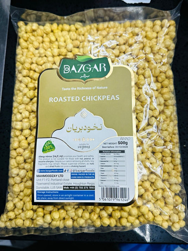 Bazgar roasted chickpeas - bazgar,