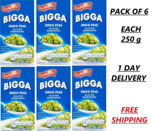 Batchelors bigga dried - bigga, peas