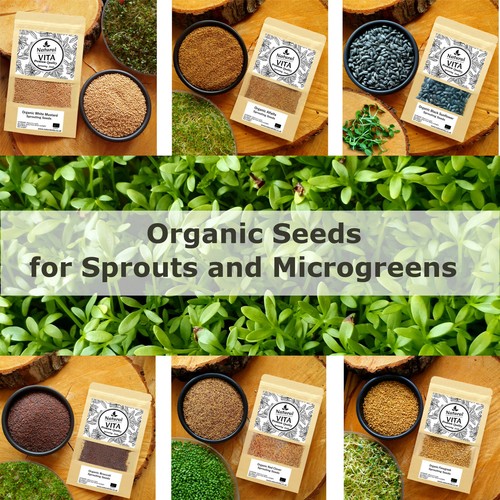 Organic sprouting seeds - organic,